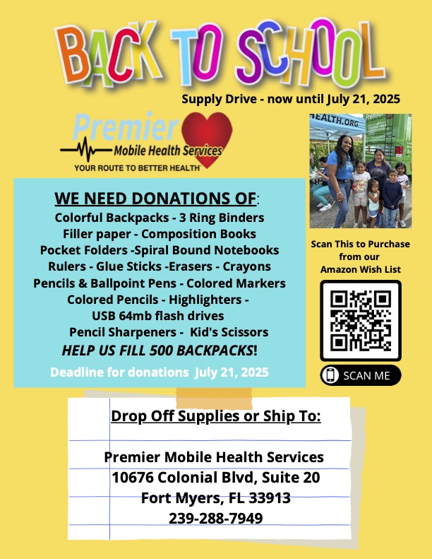 back to school supply drive 2025