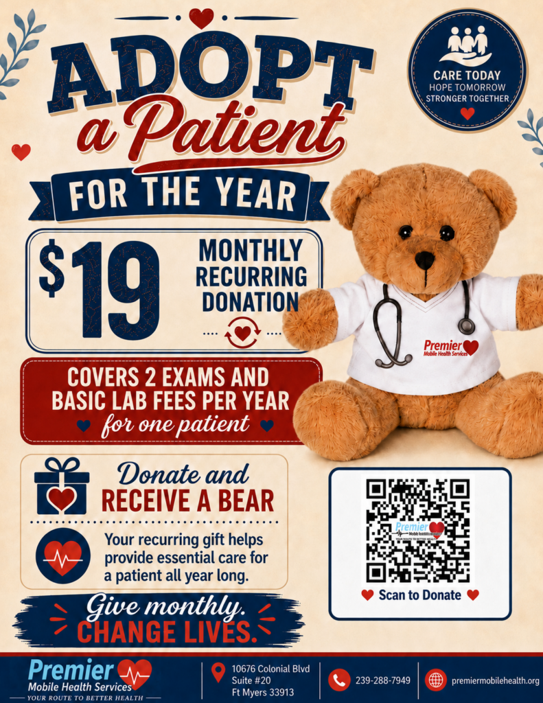 adopt a patient flyer